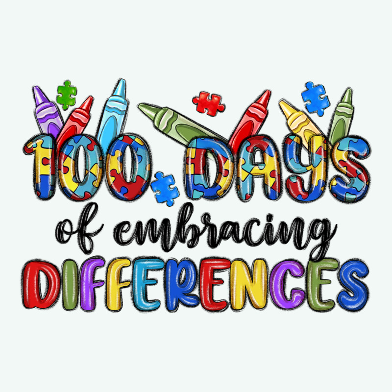 100 Days Of Embracing Differences Premium Hoodie by MaliasSmallBusiness | Teevron