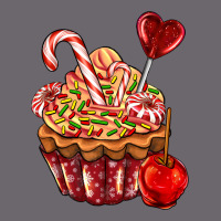 Christmas Candy Cupcake Premium Sweatshirt | Teevron