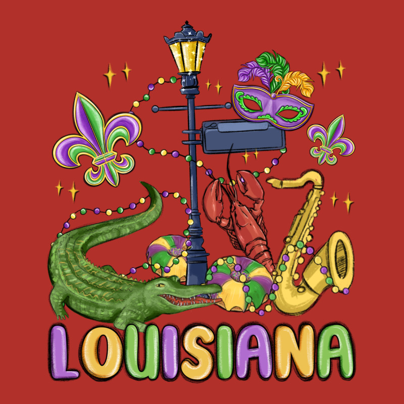 Louisiana Mardi Gras Premium Hoodie by MaliasSmallBusiness | Teevron