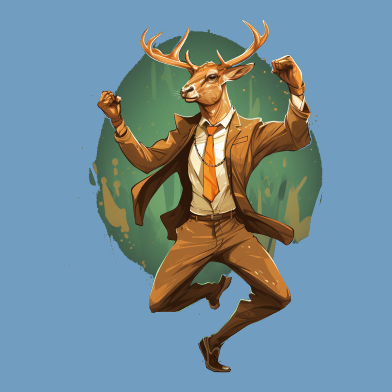 Happy Deer Urban Heavy Tee by Unal Design | Teevron