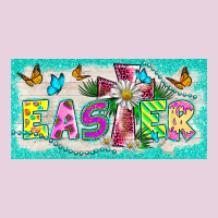 Easter Cross License Plate Template Ladies Tee | Teevron