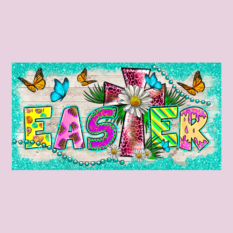 Easter Cross License Plate Template Ladies Tee by BarkalooDesign | Teevron