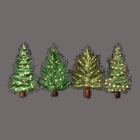 Christmas Trees Urban Heavy Tee | Teevron