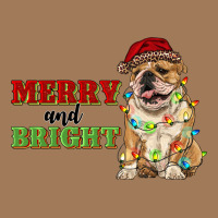 Merry And Bright English Bulldog Classic Tee | Teevron