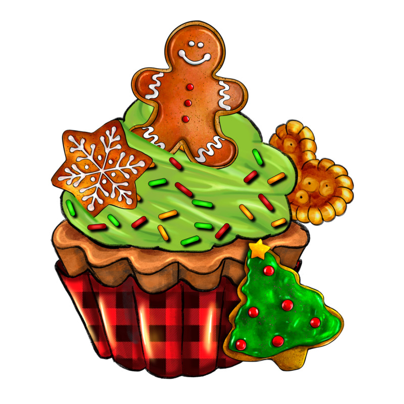 Christmas Cookie Cupcake Premium Sweatshirt by AdoDesignShop | Teevron