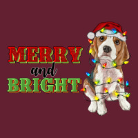 Merry And Bright Beagle Classic Tee | Teevron