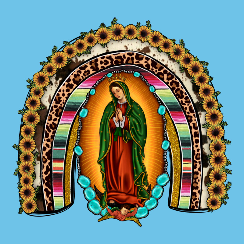 Our Lady Of Guadalupe Rainbow Premium Sweatshirt by JahusDesignShop | Teevron