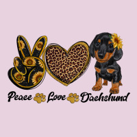 Peace Love Dachshund Classic Tee | Teevron