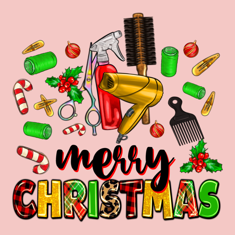 Merry Christmas Hair Urban Heavy Tee by MaliasSmallBusiness | Teevron