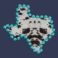 Texas Map Cowhide Turquoise Gemstone Heavyweight Hoodie | Teevron