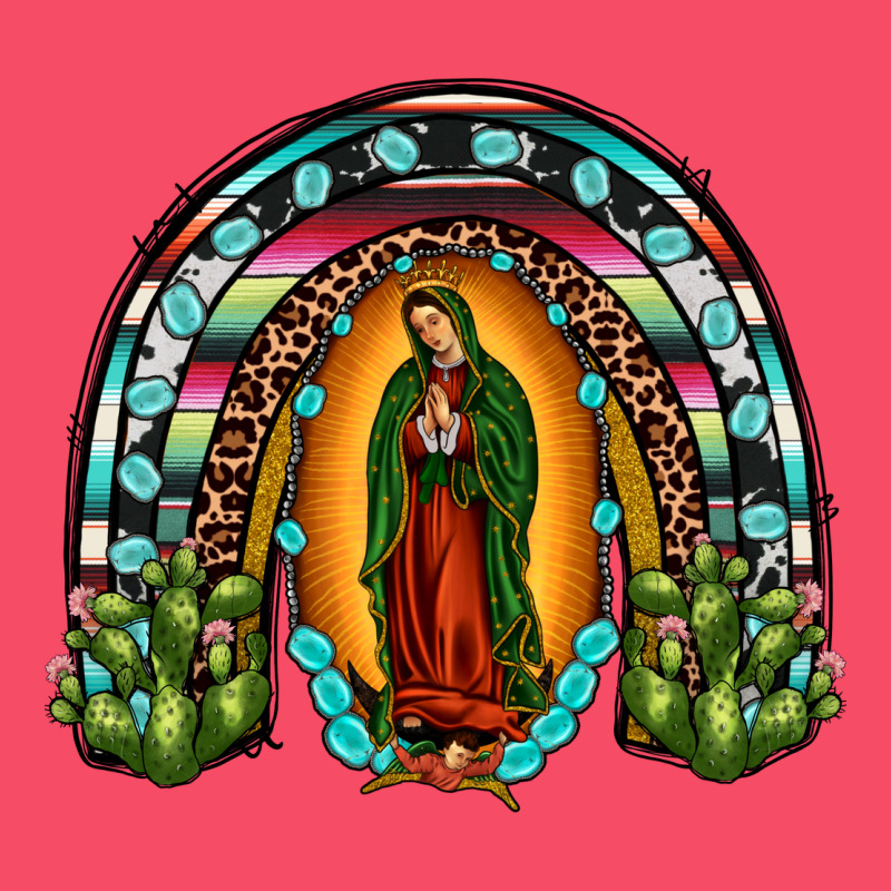 Our Lady Of Guadalupe Rainbow Premium Sweatshirt by JahusDesignShop | Teevron