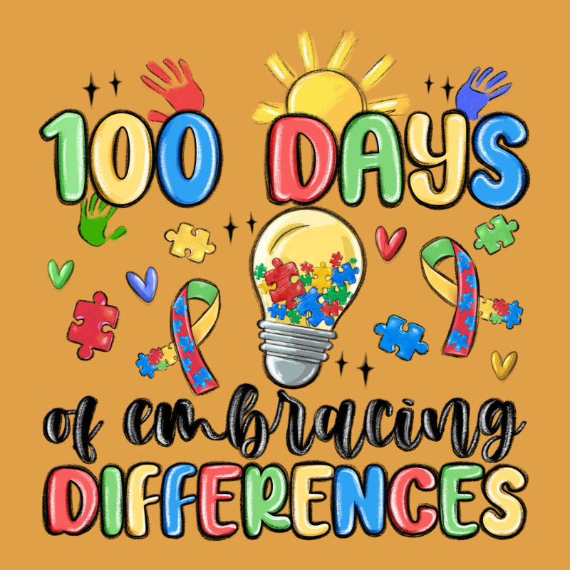 100 Days Of Embracing Differences Premium Hoodie by MaliasSmallBusiness | Teevron