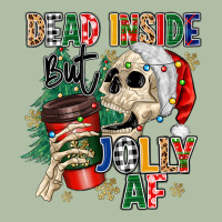 Dead Inside But Jolly As Fuck Urban Heavy Tee | Teevron