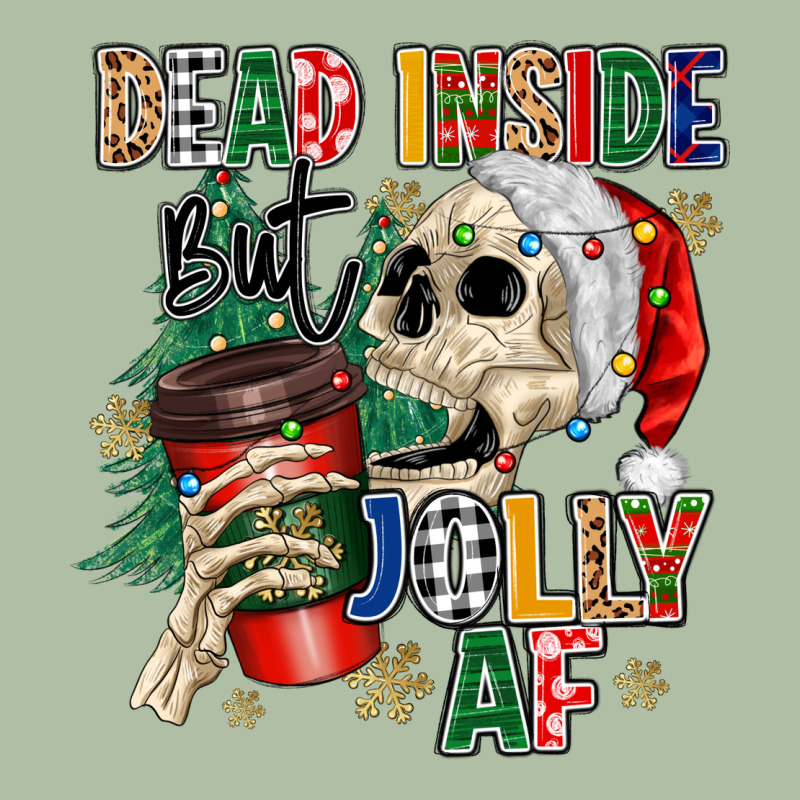 Dead Inside But Jolly As Fuck Urban Heavy Tee by MaliasSmallBusiness | Teevron