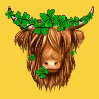 St. Patrick’s Day Long Hair Shaggy Cow Premium Sweatshirt | Teevron