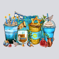 Hanukkah Coffee Cups Zipper Hoodie | Teevron