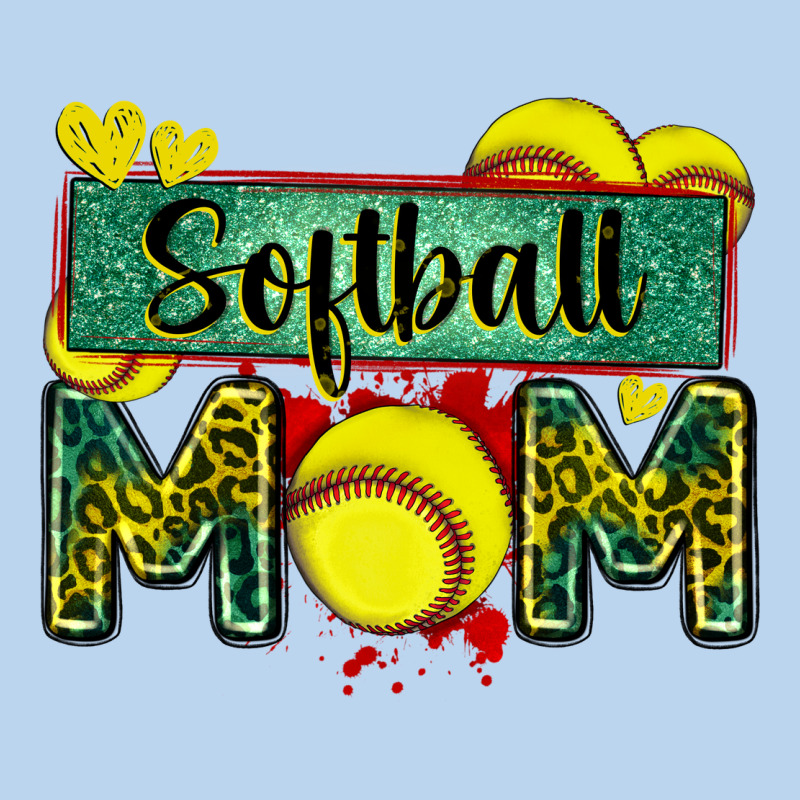 Softball Mom With Leopard Classic Tee by Zillion Design Studio | Teevron