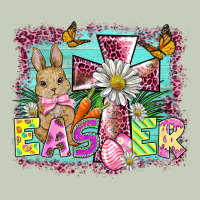 Easter Cross Background Ladies Tee | Teevron