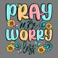 Pray More Worry Less Premium Hoodie | Teevron