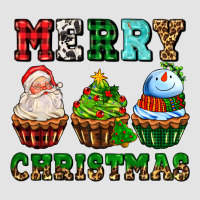 Merry Christmas With Cupcakes Premium Sweatshirt | Teevron