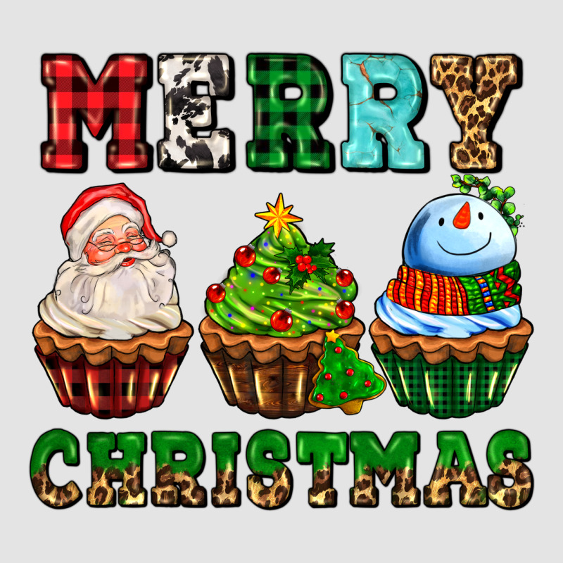 Merry Christmas With Cupcakes Premium Sweatshirt by AdoDesignShop | Teevron