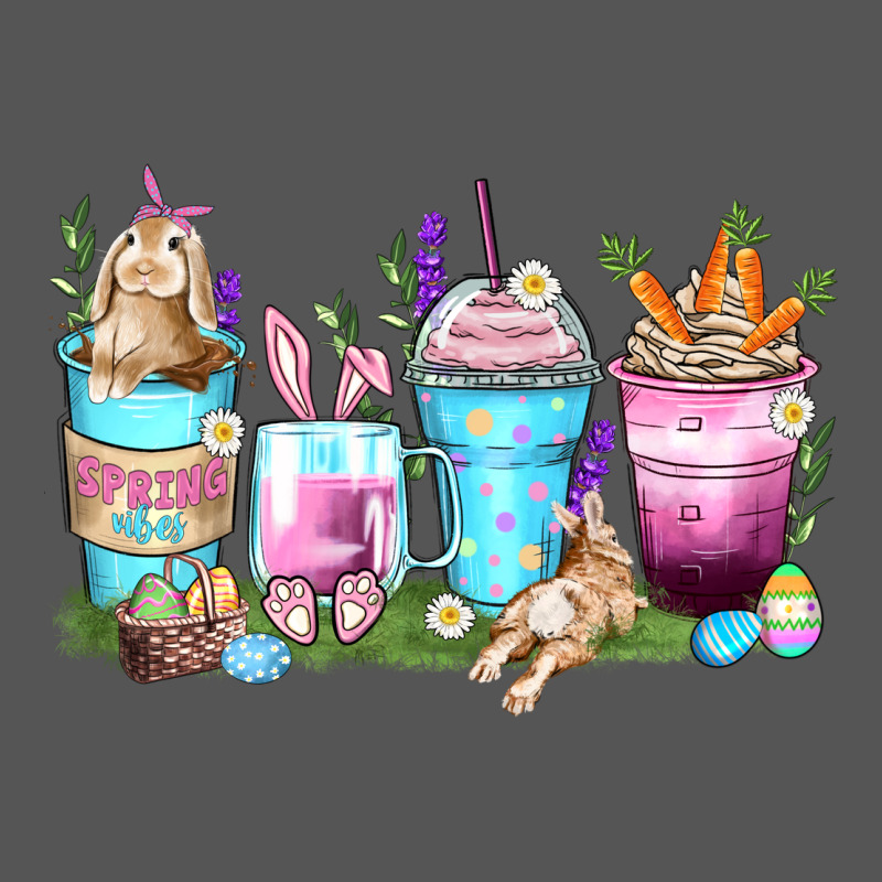 Rabbit Coffee Cups Zipper Hoodie by Zillion Design Studio | Teevron