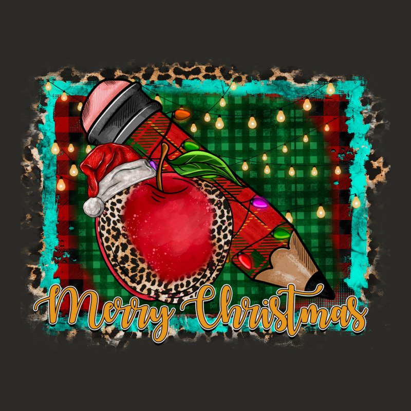 Merry Christmas Teacher Heavy Core Tee by CowhideDigitalArt | Teevron