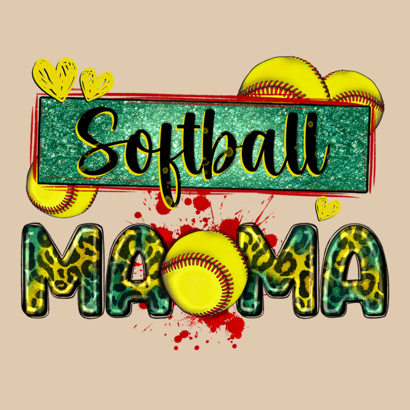 Softball Mama With Leopard Classic Tee by Zillion Design Studio | Teevron