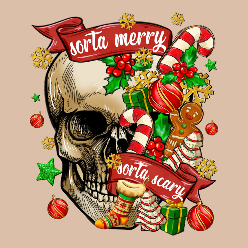 Sorta Merry Sorta Scary Urban Heavy Tee by MaliasSmallBusiness | Teevron