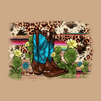 Cactus Boot Background Vintage Hoodie | Teevron