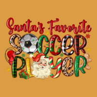Santas Favorite Soccer Player Urban Heavy Tee | Teevron