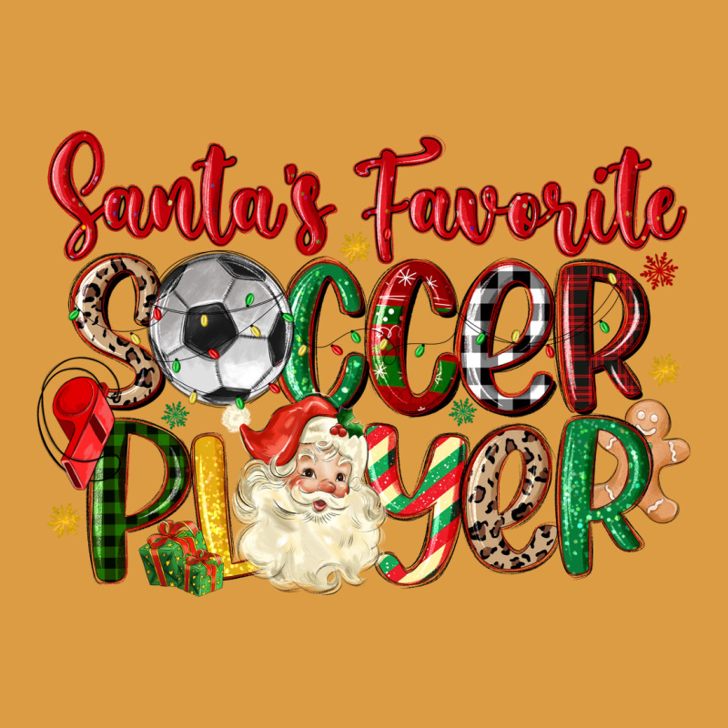 Santas Favorite Soccer Player Urban Heavy Tee by MaliasSmallBusiness | Teevron