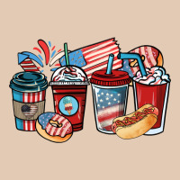 4th Of July Coffee Cups Urban Hoodie | Teevron