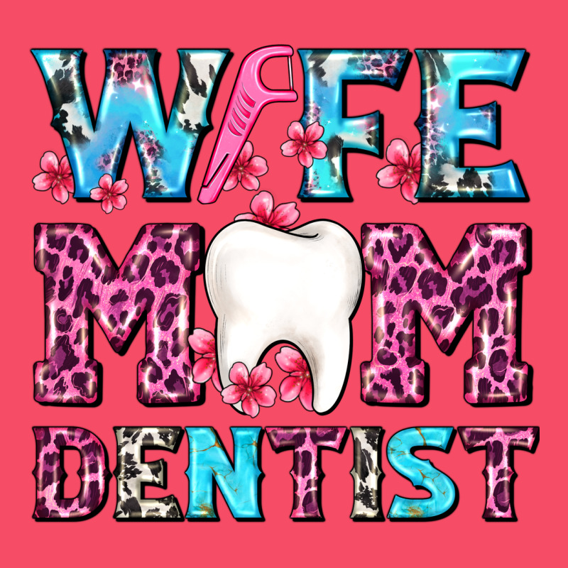Wife Mom Dentist With Tooth And Floss Premium Sweatshirt by AdoDesignShop | Teevron