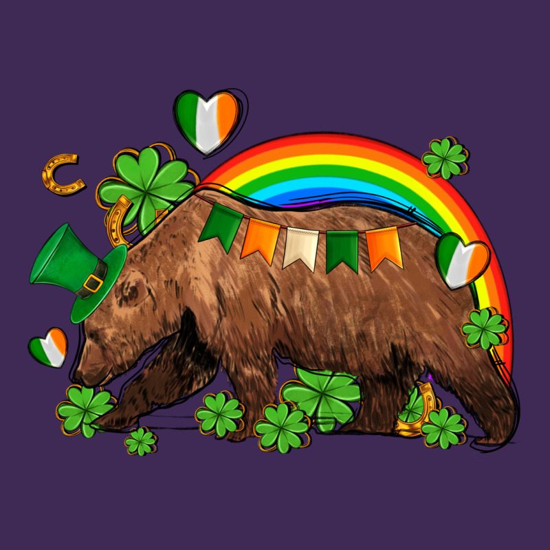 St Patricks Bear Ado Premium Hoodie by AdoDesignShop | Teevron