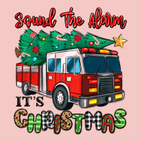 Sound The Alarm Its Christmas Fire Truck Urban Heavy Tee | Teevron