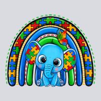 Autism Elephant Rainbow Zipper Hoodie | Teevron