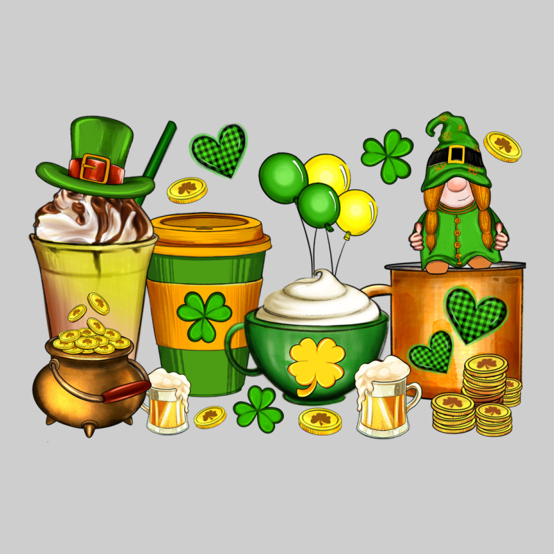 St Patrick's Day Coffee Cups With Gnome Premium Tee by Artiststas | Teevron