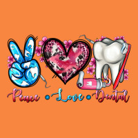 Peace Love Dental Premium Sweatshirt | Teevron