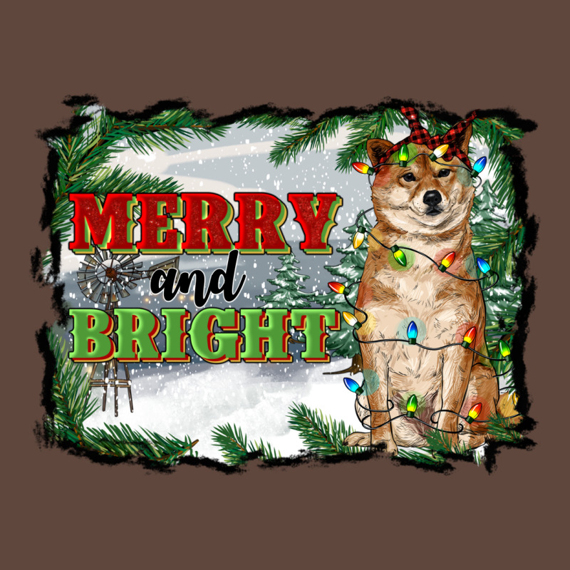 Merry And Bright Shiba Inu Classic Tee by RanaPortraitStore | Teevron
