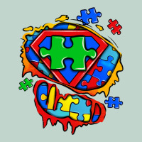Autism Superhero Ripped Tshirt Zipper Hoodie | Teevron