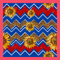 4th Of July Sunflower Seamless  Pattern Premium Sweatshirt | Teevron