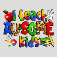 I Teach Ausome Kids Autism Teacher Zipper Hoodie | Teevron