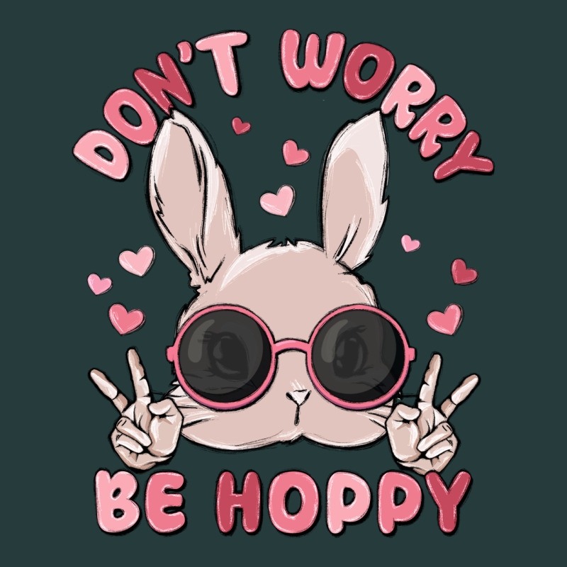 Don't Worry Be Hoppy Premium Hoodie by MaliasSmallBusiness | Teevron