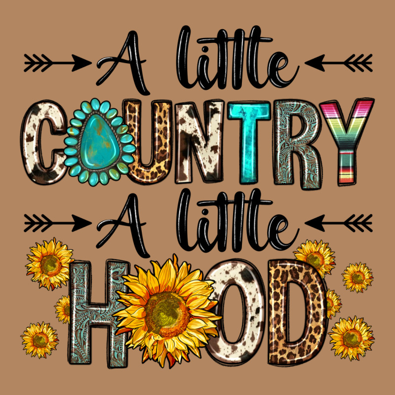 A Little Country A Little Hood Long Sleeve Tee by Zillion Design Studio | Teevron