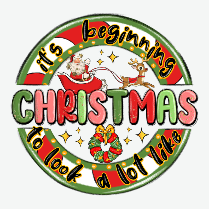 It's Beginning To Look A Lot Like Christmas Urban Heavy Tee by MaliasSmallBusiness | Teevron