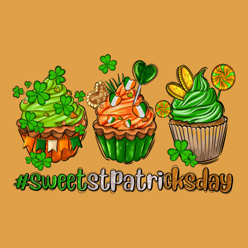 Sweet St Patricks Day Cupcake Premium Hoodie by AdoDesignShop | Teevron