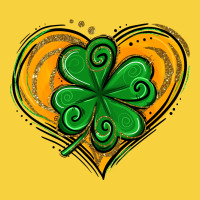St. Patrick's Day Heart With Shamrock Premium Sweatshirt | Teevron