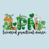 St. Patricks Day Registered Nurse Lpn Heart Ladies Tee | Teevron