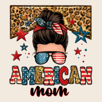 American Mom Junkie Messy Bun Zipper Hoodie | Teevron